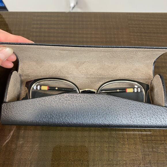 Burberry 1324 Cat Glasses Women\'s Single Bridge Metal/Stainless Steel Eyeglasses main image 9
